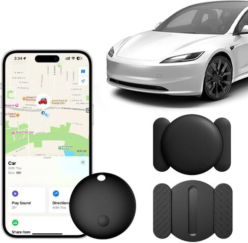 جهاز تعقب للمركبات، يعمل مع Google Find Hub (Android فقط)، العثور بسهولة على بيانات الموقع المشفرة، جهاز تعقب مغناطيسي مخفي للسيارة، بدون رسوم شهرية أو اشتراك، لا يتطلب بطاقة SIM in Kuwait