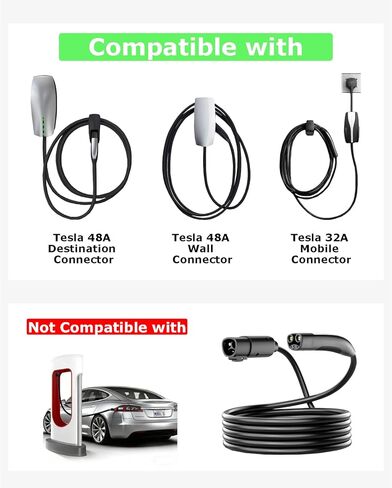كابل تمديد ل Tesla مع قابس NACS للنموذج Y x 3 S-truct in Saudi Arabia