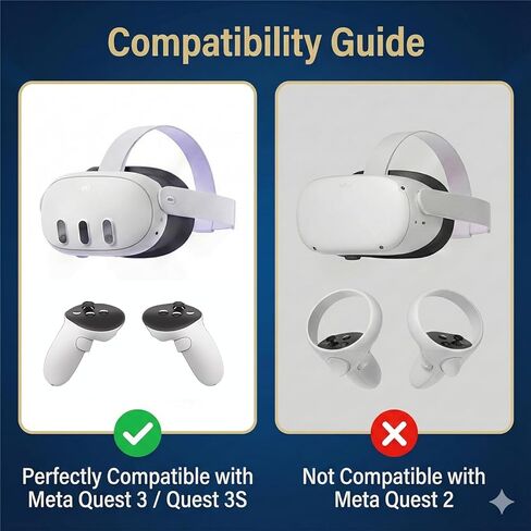 2Pack Fit for Meta Quest 3 3S Controller Strap,Adjustable Secure Controller Hand Straps Compatible with Oculus Meta Quest 3/3S Wrist Straps,Easily Installation. in Saudi Arabia