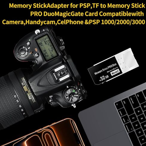 عصا ذاكرة MS أصلية بسعة 64 جيجابايت PRO DuoMARK2 لبطاقة ذاكرة الكاميرا PSP 1000 2000 3000 in Kuwait