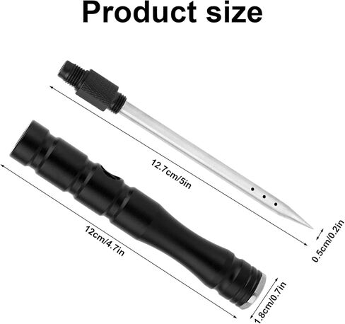 Fish Venting Tool, Stainless Steel Combination Fish Venting Tool Used to Vent Deep Sea Fishes Essential Tools for The Angler in Saudi Arabia