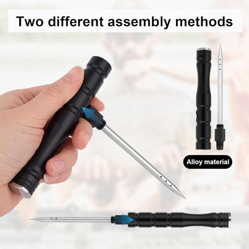 Fish Venting Tool, Stainless Steel Combination Fish Venting Tool Used to Vent Deep Sea Fishes Essential Tools for The Angler in Saudi Arabia