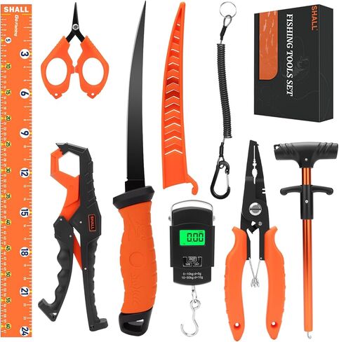 SHALL Fishing Tool Kit, Corrosion Resistant Fishing Gear and Equipment, Premium Fishing Tools for Men in Saudi Arabia