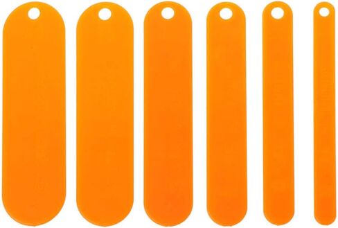 BeeSpring 6 Pcs/Set Fishing Netting Needle Shuttle Plastic Net Making Repair Tools in Saudi Arabia