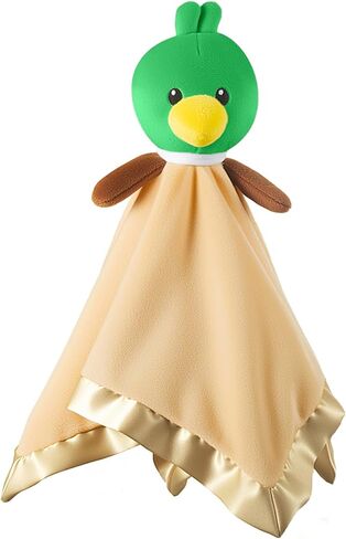 Mallard Duck Baby Lovey, Soft Security Blanket, Lovies for Babies, Duck Stuffed Animal Snuggle Toy for Newborn Infant Toddler Boys and Girls, Baby Shower/Nursery Gifts 16 Inch in Saudi Arabia