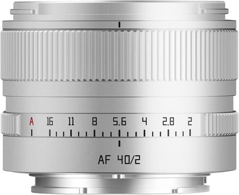 TTARTISAN AF 40mm F2 for Nikon Z-Mount Lens, Full Frame Autofocus Lens for Nikon Z Mount Cameras Z5 Z50 Z6 Z6II Z7 Z7II in Saudi Arabia