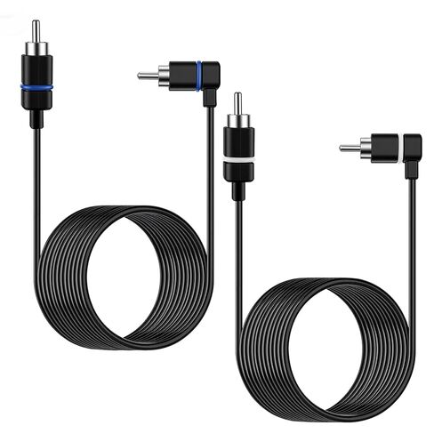 2 pcs Satellite Speaker Cables Compatible with Vizio V51 M51 SB3651 SB36514 SB4051 SB4251，24.6ft Exact-Fit Surround Speaker Replacement Wires(Blue + White) in Saudi Arabia