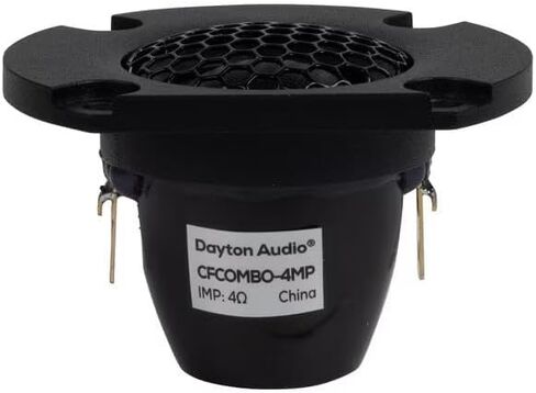 Dayton Audio CFCOMBO-4MP 3/4 بوصة و2 بوصة مكبر صوت من ألياف الكربون/مجموعة متوسطة متطابقة 4 أوم in Saudi Arabia