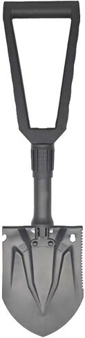 Outdoor Emergency Folding Shovel, 24 inches in Length, Made of high-Hardness Carbon Steel, with Serrated Edges, andequipped with a Carrying Bag. Suitable for Camping and Other Outdoor Activities. in Saudi Arabia