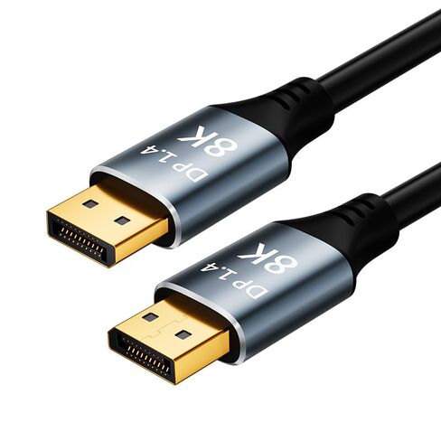 8K DisplayPort 1.4 Cable,8K@60Hz 32.4Gbps High Speed Display Port Cable for Gaming Monitor, HDR/FreeSync/G-Sync in Saudi Arabia