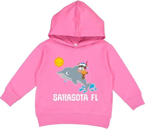 سترة بغطاء رأس للأطفال الصغار من Inktastic Sarasota Florida Vacation in Kuwait