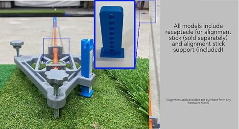 حامل التسوية والمحاذاة لشاشة الإطلاق Garmin R10 المتوافقة مع Ryobi ELL1501 (غير متضمنة) in Kuwait