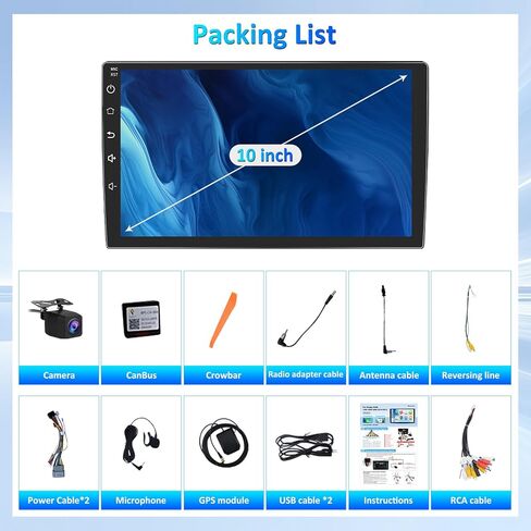 4G+64G for Dodge RAM 1500 Radio 2009-2012: Car Radio Upgrade for Dodge Ram 1500 2500 3500, Android 15 Stereo Replacement, Wireless/Wire Carplay&Android Auto/Bluetooth/WiFi/GPS/FM SWC/Backup Camera in Saudi Arabia
