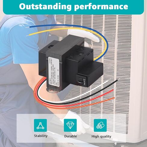 90-T60C3 Transformer 120/208/240V to 24V 60VA Foot Mount Class 2 Transformer Replacement for Industrial, Heating, Air Conditioning Controls Applications in Kuwait