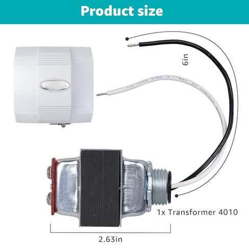 4010 Humidifier Transformer Compatible with Aprilaire 4010, 400, 550, 550A, 558, 560, 560A, 568, 600 Humidifier, 24V 10VA Transformer ﻿ in Kuwait