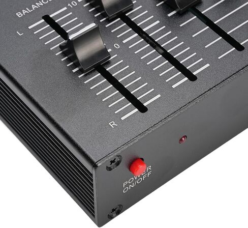EBTOOLS Phono Preamp، معادل 3 نطاقات مع علبة من سبائك الألومنيوم، كسب قابل للتعديل والتحكم في مستوى الصوت، متوافق مع الأقراص الدوارة وأجهزة الاستريو، مدعوم من USB 5V in Saudi Arabia