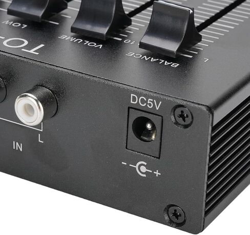 EBTOOLS Phono Preamp، معادل 3 نطاقات مع علبة من سبائك الألومنيوم، كسب قابل للتعديل والتحكم في مستوى الصوت، متوافق مع الأقراص الدوارة وأجهزة الاستريو، مدعوم من USB 5V in Saudi Arabia
