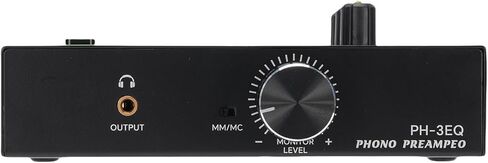Tangxi MM MC Phono Preamp للقرص الدوار، مكبر صوت هاي فاي صغير ستيريو مع 3 نطاقات EQ، دعم خراطيش MM وMC، التحكم في مستوى الصوت، مخرج إدخال 5pin DIN (قابس أمريكي 100 إلى 240 فولت) in Saudi Arabia