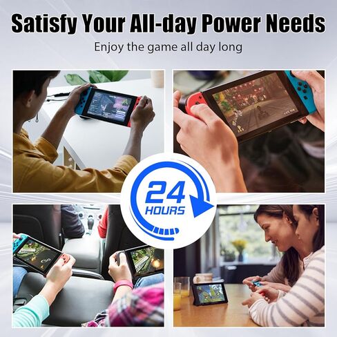 بطارية بديلة Rapthor HAC-003 متوافقة مع وحدة تحكم Nintendo Switch HAC-001، سعة عالية 3.7 فولت 16835 مللي واط في الساعة مع مجموعة أدوات التثبيت in Kuwait