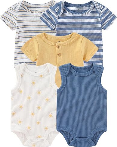 ملابس داخلية للفتيات حديثي الولادة، مجموعة ملابس صيفية للرضع من عمر 0 ​​إلى 12 شهرًا in Kuwait