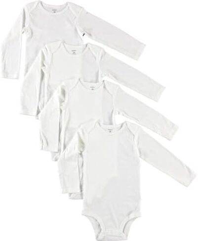Carter's Unisex 4-Pack Long Sleeve Bodysuit Set in Saudi Arabia