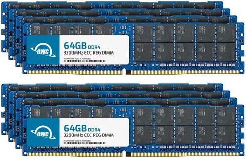 OWC 256GB (8x32GB) DDR4 3200 PC4-25600 CL22 2Rx4 288-pin 1.2V ECC Registered RDIMM Memory RAM Module Upgrade Kit Compatible with PowerEdge XE8545 in Saudi Arabia