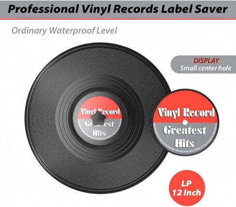 12 Inch EP LP Vinyl Record Label Cleaning Protective Sleeve Protector Waterproof Label Sleeve Record Holder in Saudi Arabia