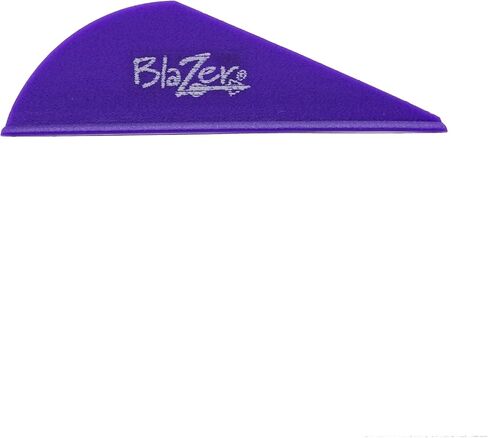 Bohning Blazer® Vane، 2 بوصة للصيد، ثلاثي الأبعاد، ريشة، أرجواني، 50pk in Kuwait