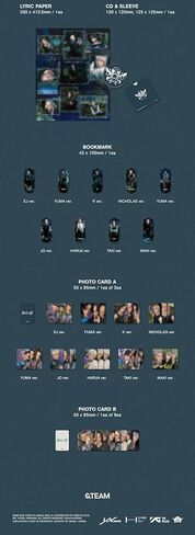 &TEAM Back to Life 1st KR Mini Album ROAR Ver. [YUMA Cover] CD + 2 Photocard + Postcard Set + Bookmark in Saudi Arabia