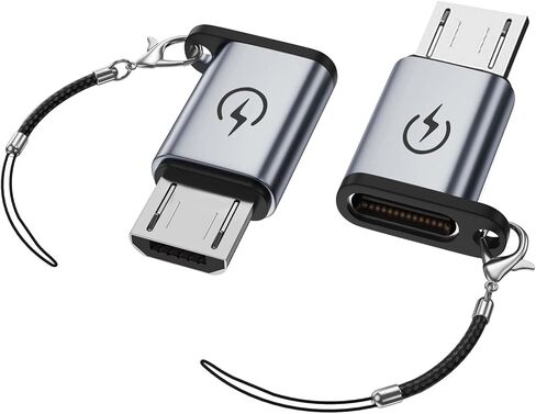 محول USB C إلى Micro مكون من 4 قطع، يدعم الشحن السريع ونقل البيانات بقدرة 36 ​​وات. محول Micro إلى USB C مناسب لأجهزة واجهة Micro ولا يدعم وظائف سماعة الرأس وOTG in Kuwait