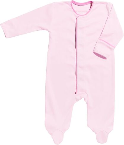Magnetic Baby Footie - Peruvian Pima Cotton, Premium Infant One-Piece with Easy Magnetic Closures, Soft Breathable in Saudi Arabia