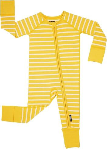 Baby Footie Pajamas, Viscose from Bamboo, Preemie & Newborn Sleepers, 2-Way Zipper PJs for Boys & Girls, 0–24 Months in Saudi Arabia