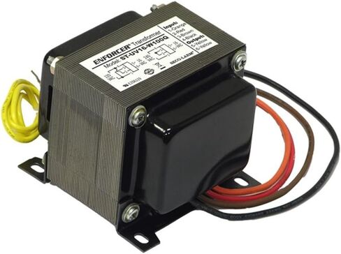 Seco-Larm ST-UVDA-W100Q Enforcer 24-28VAC/100W محول مفتوح الإطار، يعمل مع سلسلة SECO-LARM من مصدر الطاقة/الشواحن، جهد إدخال قابل للاختيار، جهد إخراج قابل للاختيار in Saudi Arabia