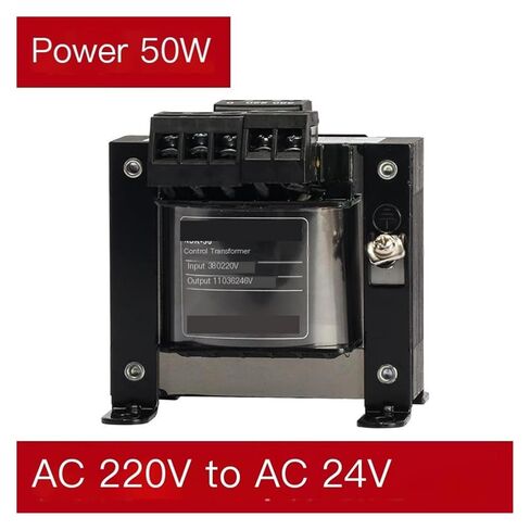 محول التحكم BK-50W 380 فولت/220 فولت إلى 12 فولت/24 فولت أداة الآلة ثلاث مراحل/مرحلة واحدة عزل 110 فولت (220 فولت 24 فولت) in Kuwait