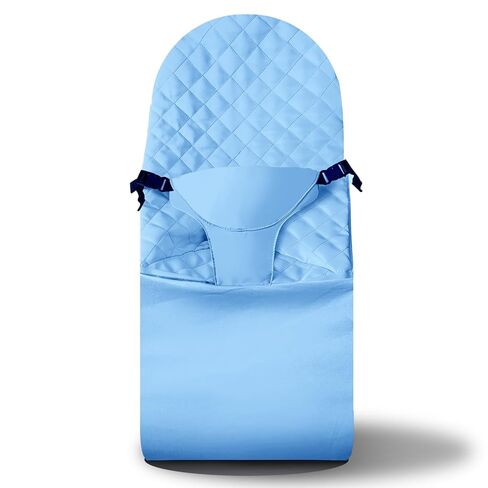 مقعد قماشي للقفز - لغطاء بديل BabyBjorn متوافق مع BabyBjörn Bouncer Bliss، ناعم ومسامي وقابل للغسل في الغسالة (بيج، غطاء المقعد فقط) in Kuwait