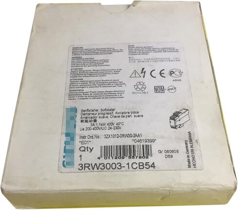 1 قطعة 3RW3003-1CB54 جديدة في الصندوق 3RW30031CB54 معجلة in Saudi Arabia