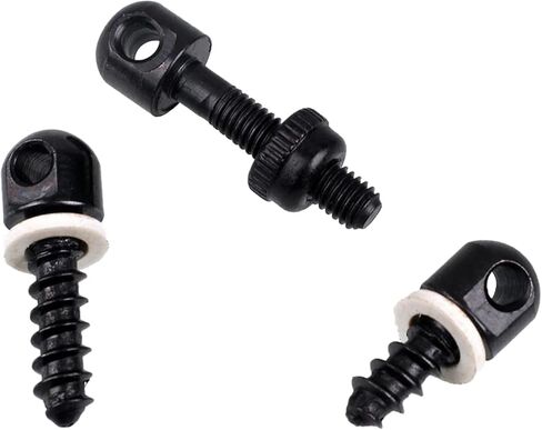 3 Pcs Tactically Sling Swivel Studs Swivel Sling Wood Screw Studs Mounting Screw for Rifles & Shotguns Durable Detachable S in Saudi Arabia