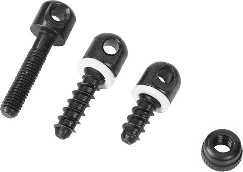 3 Pcs Tactically Sling Swivel Studs Swivel Sling Wood Screw Studs Mounting Screw for Rifles & Shotguns Durable Detachable S in Saudi Arabia