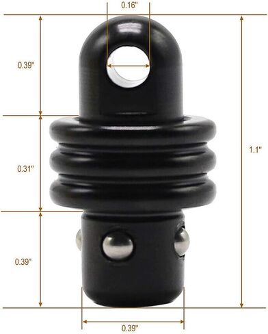 FAZee Multi-Function QD Adapter Stud Sling Swivels Handstop Quick Detach Adaptor (2pcs) in Saudi Arabia