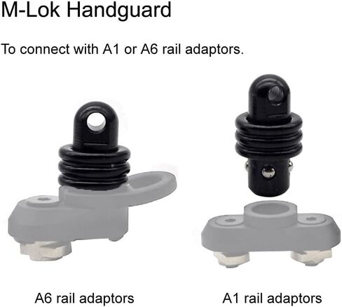 FAZee Multi-Function QD Adapter Stud Sling Swivels Handstop Quick Detach Adaptor (2pcs) in Saudi Arabia