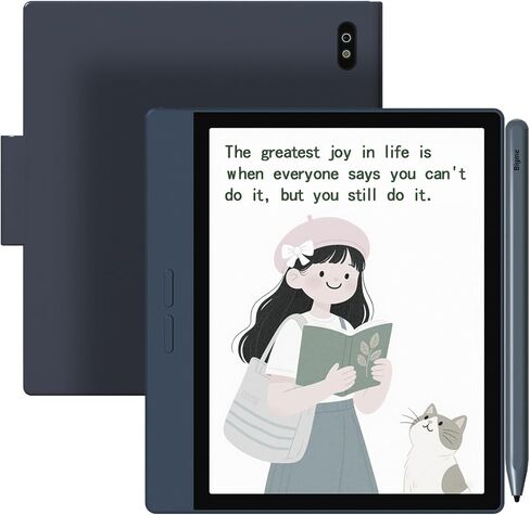 Bigme B7 7" Color E-Ink Tablet E-Reader | 3000mAh battery, adjustable front light, eye-friendly reading, 4G calling, silver in Saudi Arabia