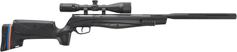 مجموعة Stoeger S8000-E TAC Airgun - عيار .177 - أسود اصطناعي مع نطاق موضوعي قابل للتعديل 3-9x40 in Kuwait
