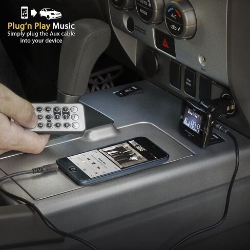 Scosche FMTD8R FMFREQ Universal Digital FM Transmitter with SD Card Reader, USB Flash Drive Reader and USB Car Charger in Saudi Arabia