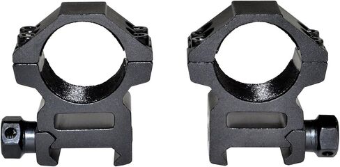 حامل حلقي لنطاق Sniper® مقاس 1 بوصة / 25 مم لقضبان Picatinny، شكل جانبي متوسط، 4 براغي محكمة الغلق لكل حلقة in Saudi Arabia