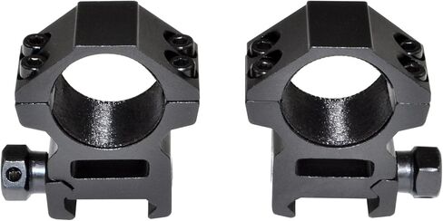حامل حلقي لنطاق Sniper® مقاس 1 بوصة / 25 مم لقضبان Picatinny، شكل جانبي متوسط، 4 براغي محكمة الغلق لكل حلقة in Saudi Arabia