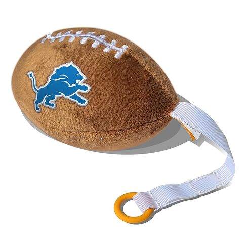 Smilo Plush Football Pacifier Holder Cincinnati Bengals - Officially Licensed NFL Soother Holder - Soft Toy and Dummy Holder - Fits Any Soother - Stroller Accessory in Kuwait