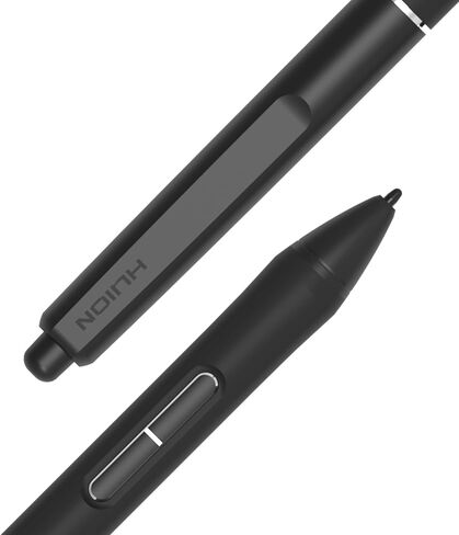 قلم HUION Slim PW600S، قلم PenTech 4.0 بدون بطارية، متوافق مع Kamvas 13 (Gen 3)/16 (Gen 3)، Kamvas Pro 16 V2/Pro 19/Pro 27/Pro 24 (Gen 3)/Pro 27 (144 هرتز) in Kuwait