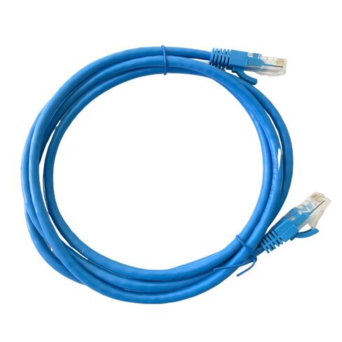 سلك تصحيح Cat 5E UTP مع حذاء، بطول 5 أقدام، أزرق، 5 عبوات - كابل إيثرنت موثوق به للاتصالات السريعة بالشبكات والإنترنت in Saudi Arabia