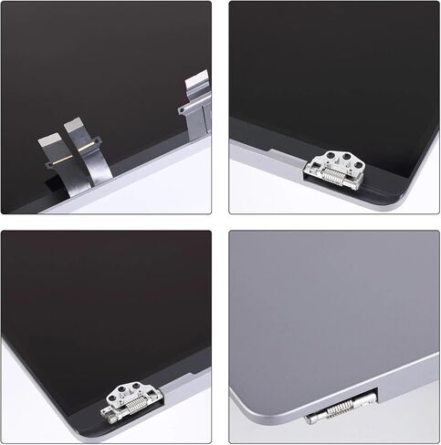 Compatible with MacBook Pro A2442 A2779 A2918 A2992 Retina M1 M2 M3 2021 2023 EMC 3650 EMC 8102 EMC 8304 EMC 8407 LCD Screen Replacement Whole Hinge-up Assembly 14.2" 3024 x 1964(Silver) in Saudi Arabia