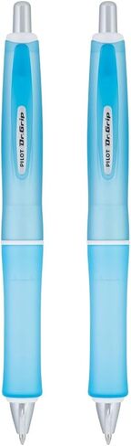 قلم حبر جاف PILOT Dr. Grip Frosted قابل لإعادة الملء وقابل للسحب، نقطة متوسطة، أسطوانة أرجوانية، حبر أسود، عبوة من قطعتين in Kuwait
